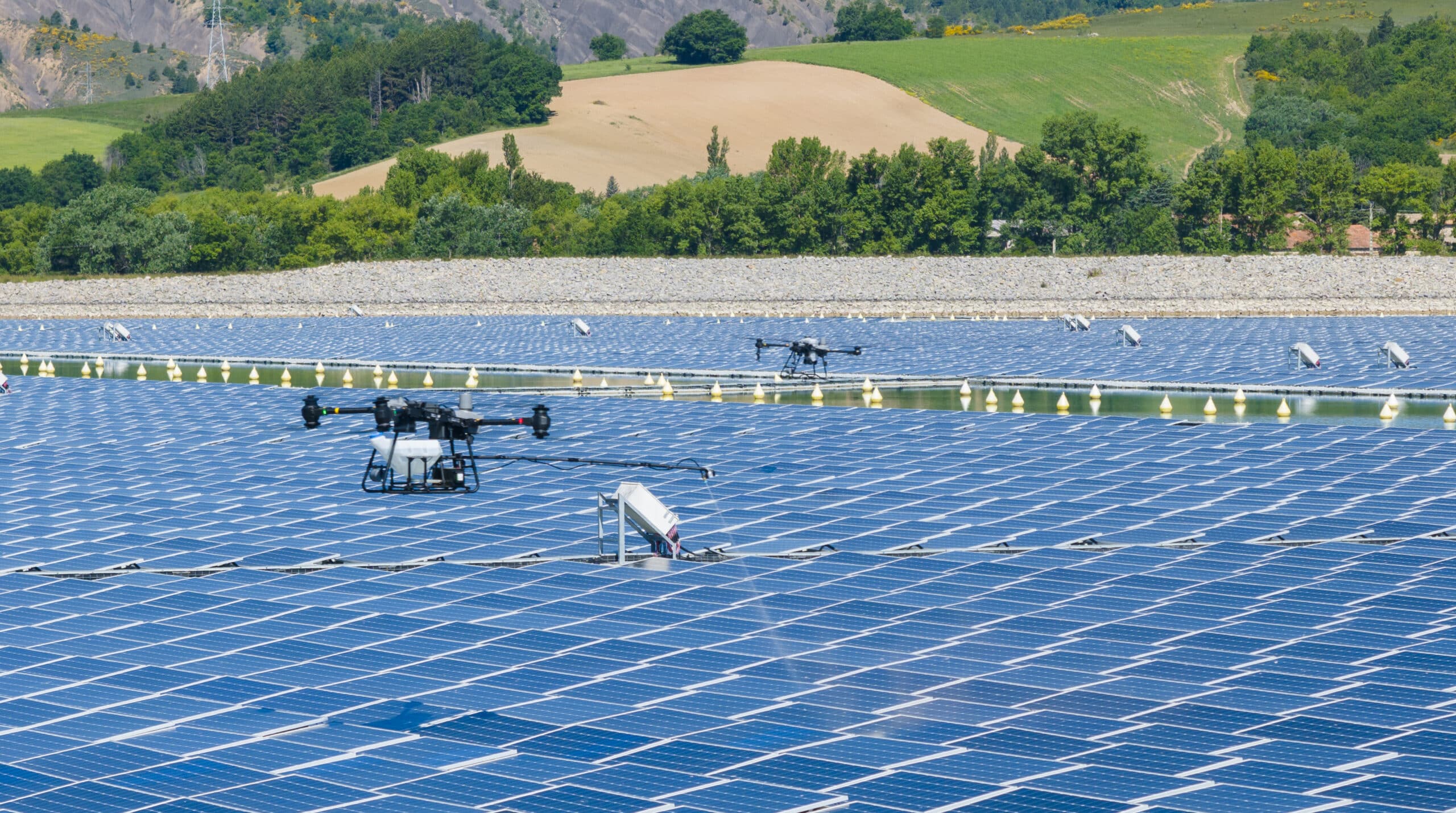 Nettoyage Panneaux Solaires par Drone (47)