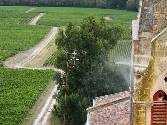 Préservation du patrimoine public : Le drone au service des églises et édifices du Médoc